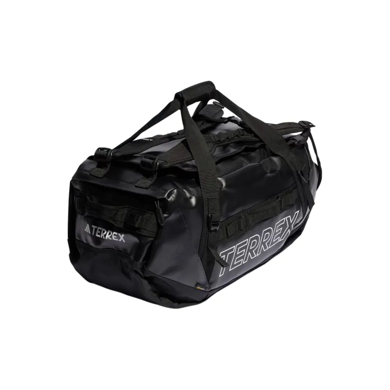 Adidas Terrex RAIN.RDY Expedition 70L Medium Duffel Bag Black/White-1