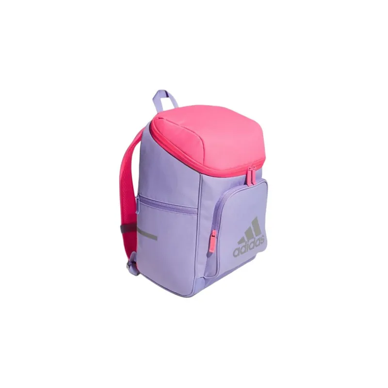 Adidas Recycled Polyester Backpack Regular Women's Light Purple Bright Pink Fluorescent-1