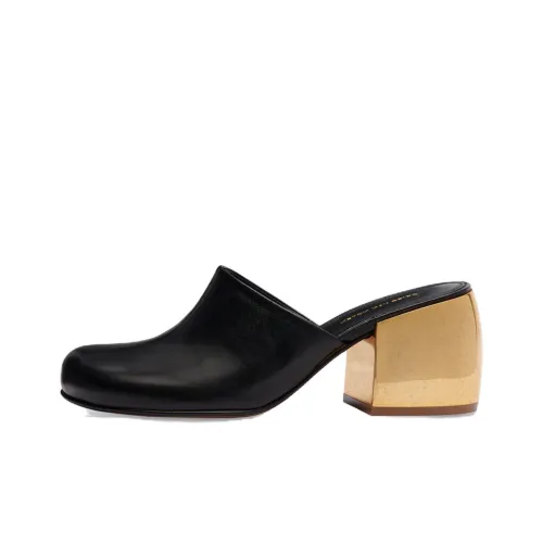 DRIES VAN NOTEN Slip-Resistant Slide Slippers Women's Black