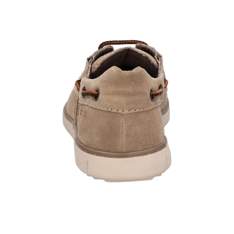 Bugatti Boat Shoes Men's Beige Yellow-4