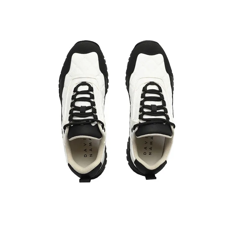 DAVID NAMAN Low Top Casual Shoes Men's Ecru-3