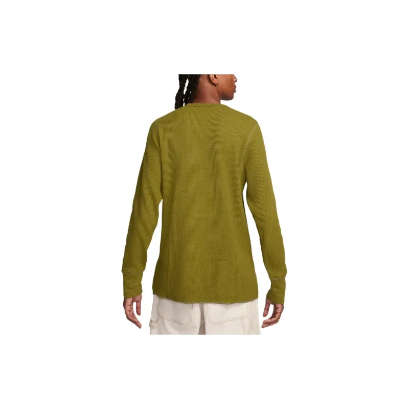 Nike Life Men's Long-Sleeve Heavyweight Waffle Top-1
