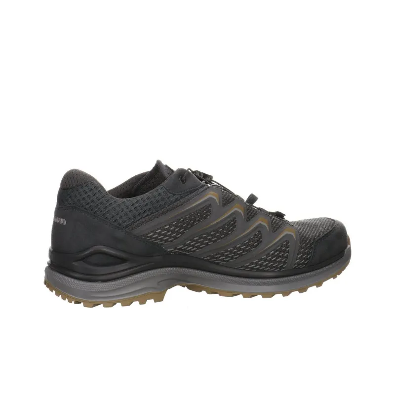 Lowa Maddo Water-Resistant Lightweight Low-Top Outdoor Shoes Men's Graphite Bronze-4