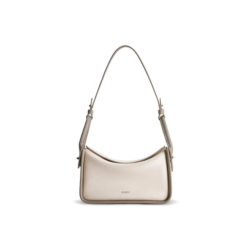 PEDRO Litchi Grain Top Grain Cow Leather Shoulder Bag Women's Multicolor-19