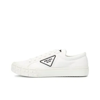 PRADA Stylish Skateboarding Shoes Men's White