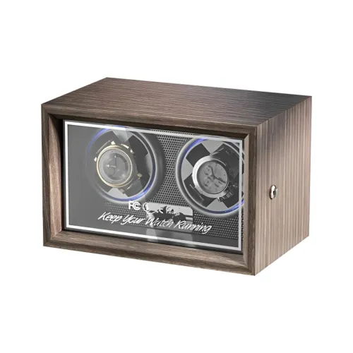 RAPPORT Six Watch Slot Watch Winder Brown Unisex