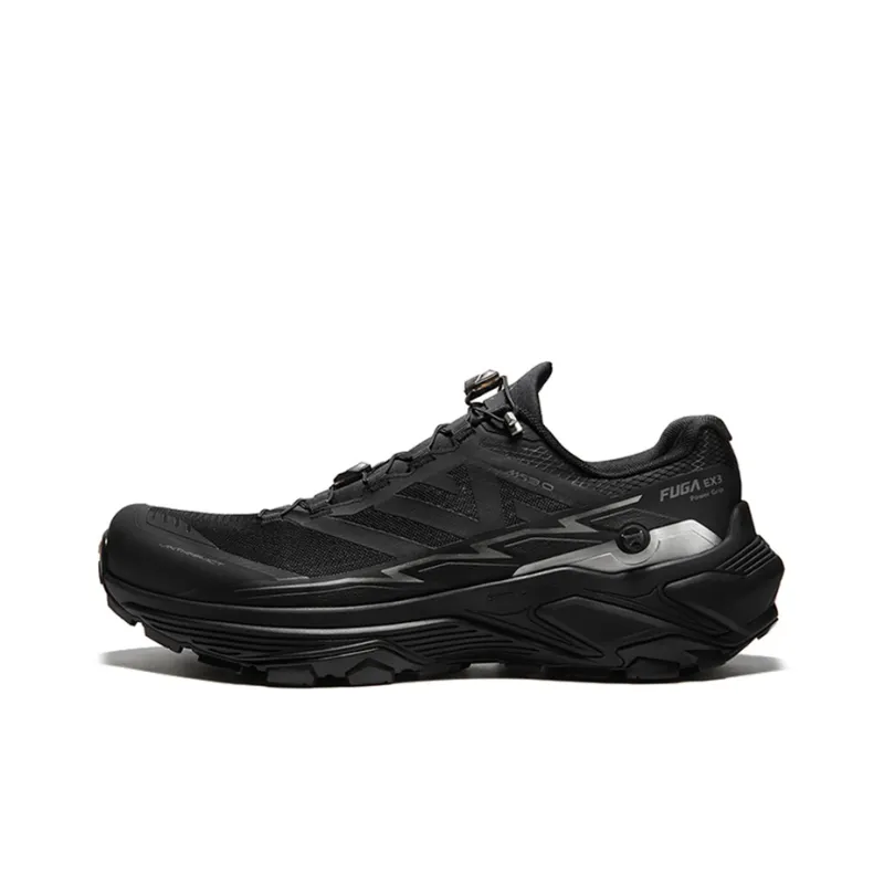 KAILAS FUGA EX3 Running Shoes Men Low Top Ink Black-0