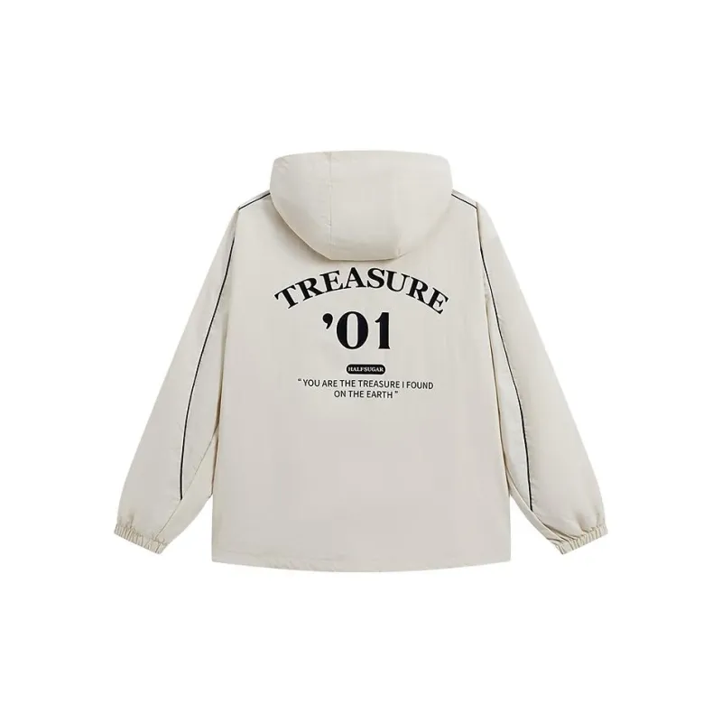 XTEP Trench Coat Unisex Cotton White-1