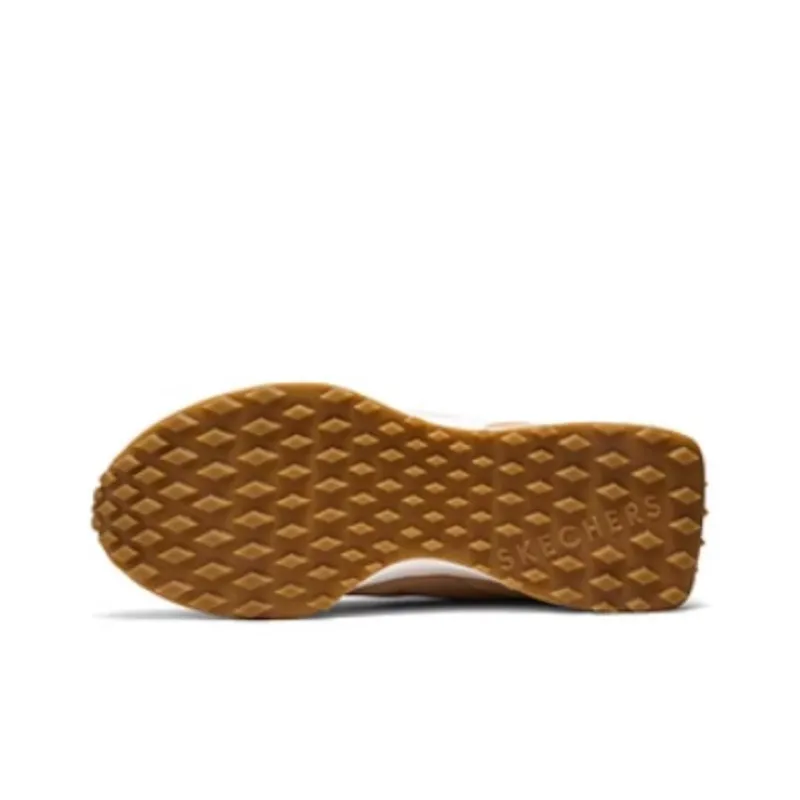 Skechers Anti Slip Wear Resistant Low Top Running Shoes Women's Tan-3
