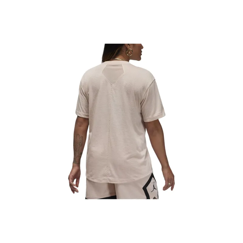 Jordan T Shirts Women's Beige-1