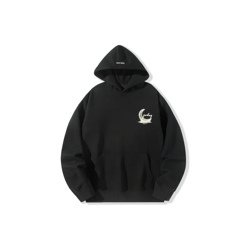 FORHUG Sweatshirts Unisex Black-4