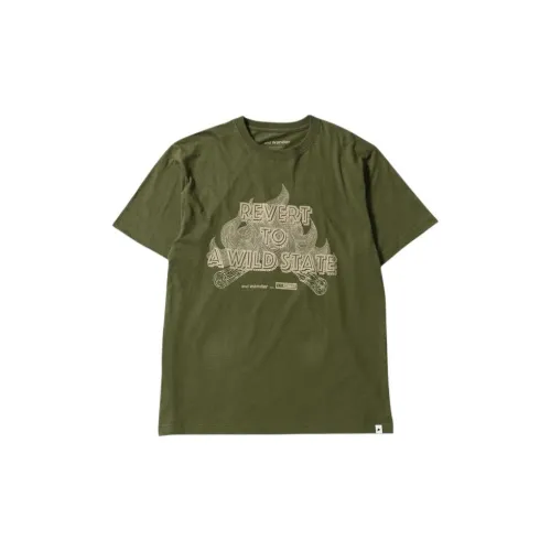 And Wander T-Shirts Unisex Khaki