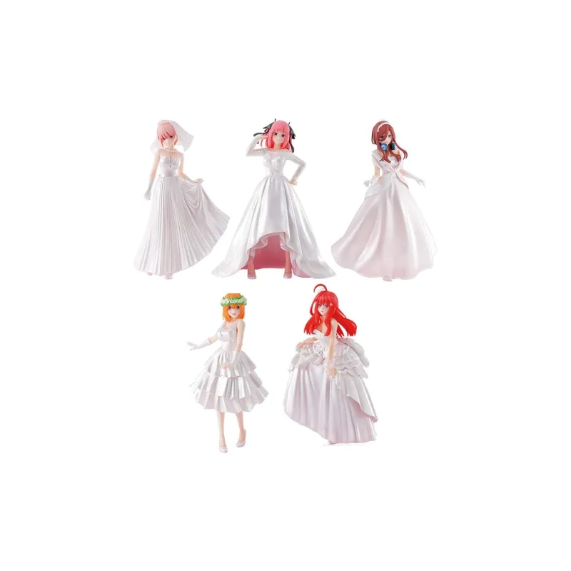 BANPRESTO The Quintessential Quintuplets Main Characters BrideStyle A Award ~ E Award, Bride Scale Figures 18cm/17.5cm-0