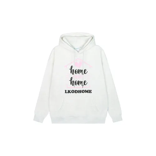 LKOD Sweatshirts Women's White Gray