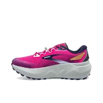 Brooks Caldera 6 Anti Slip Wear Resistant Low Top Mountaineering Outdoor Shoes Women's Rose Red