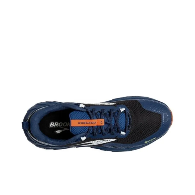 Brooks Cascadia 17 GORE-TEX 'Blue Firecracker'-2