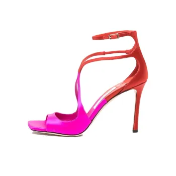 Jimmy Choo Azia 95mm Satin Sandals