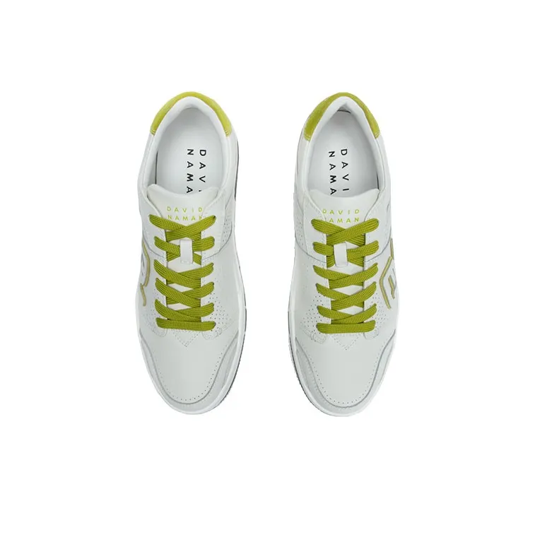 DAVID NAMAN Low Top Skateboard Shoes Men's Green-4