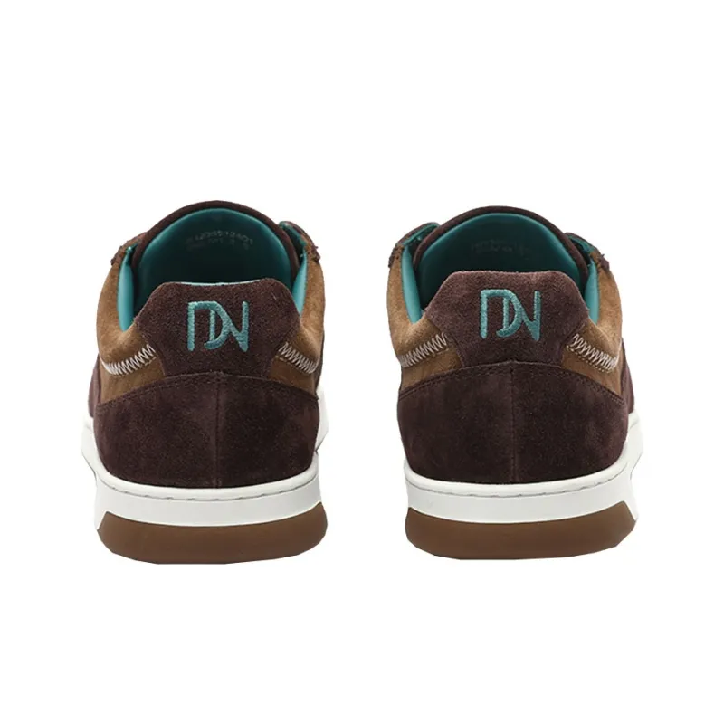 DAVID NAMAN Low Top Skateboard Shoes Men's Camel-6