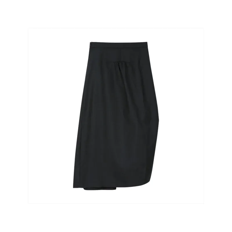 THE SEA LIFE Casual Long Skirt Women's Clover Gray-1