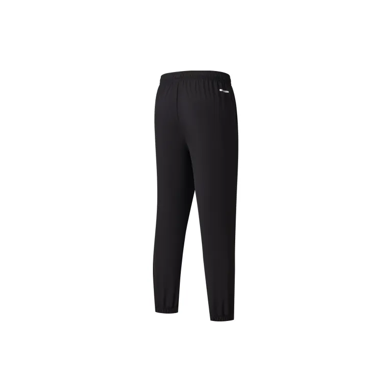 Erke Casual Pants Men Jet Black-1