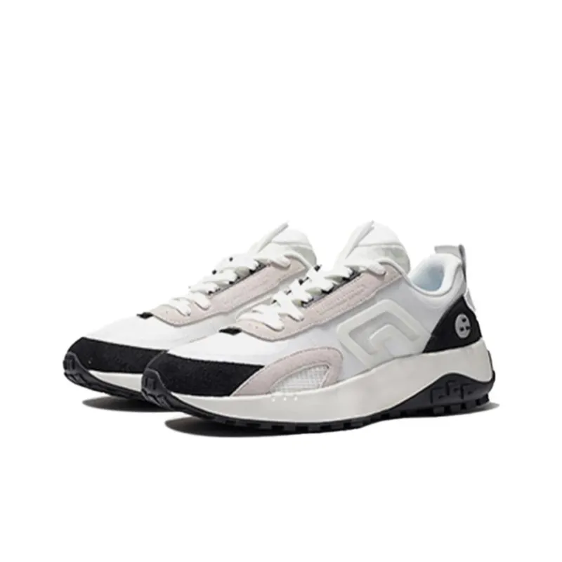 LiNing CF Jade 2.0 Cushioning Wear Resistant Low Top Casual Shoes Men's Black White-3