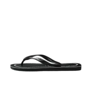 Havaianas Top Goodvibez FC Slide Slippers Unisex Black White