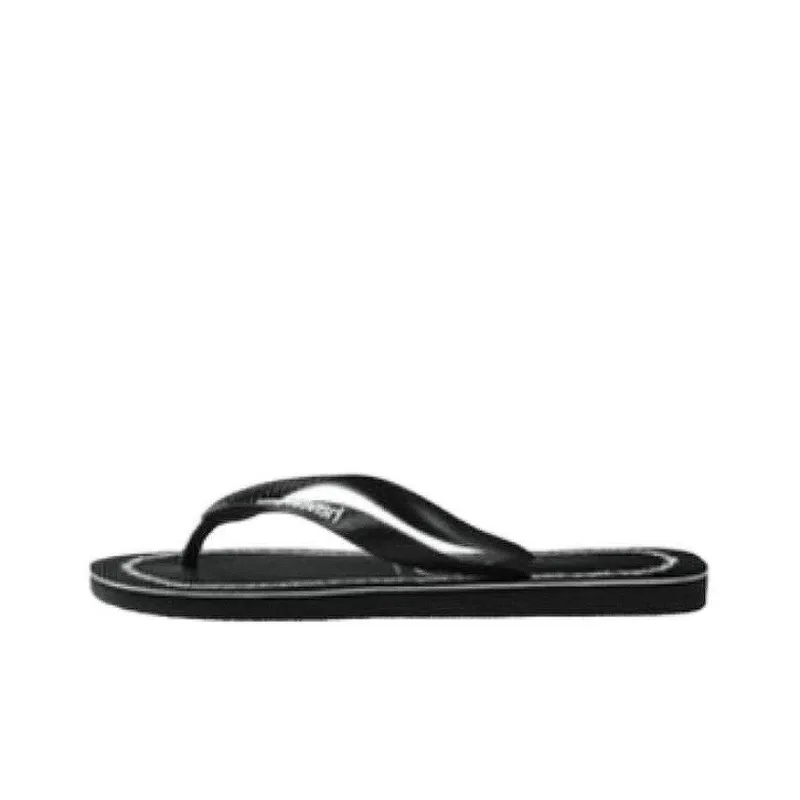 Havaianas Top Goodvibez FC Slide Slippers Unisex Black White-0