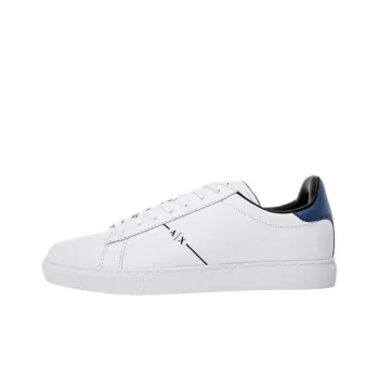 ARMANI EXCHANGEAE Low Top Skateboard Shoes Men's White