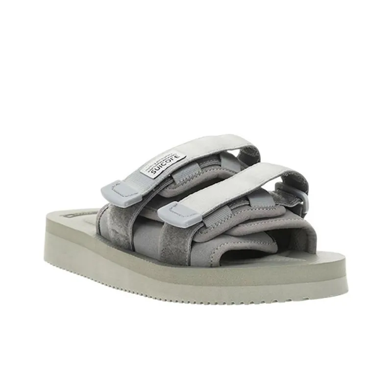 Suicoke Rubber Sole Slip Resistant Slide Slippers Men's Gray-2