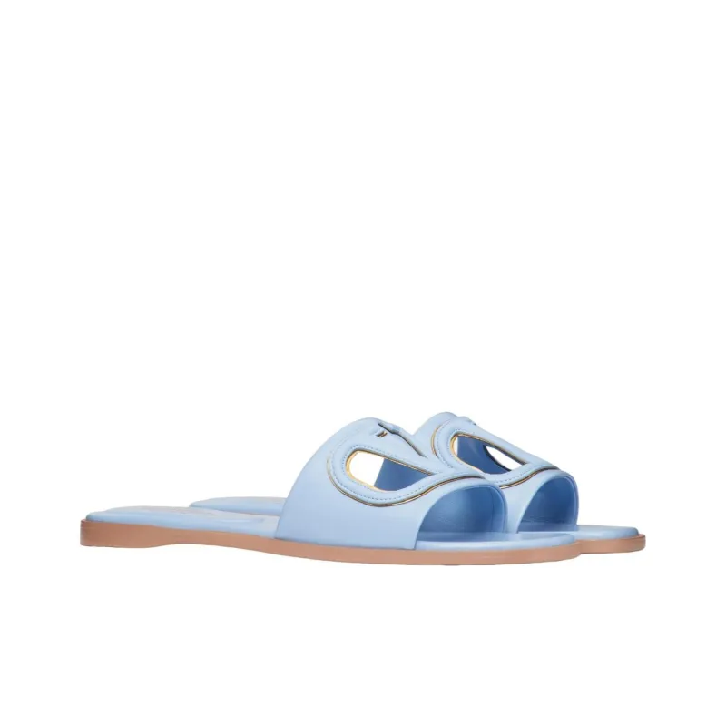Valentino VLogo Signature Slip-On Slides Women's-2