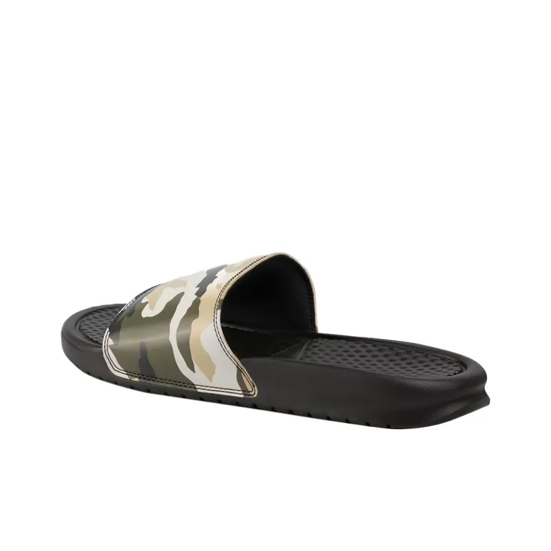 Nike Benassi Jdi Print Military Green Unisex Slippers 'Sequoia'-3
