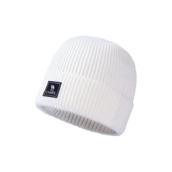 CAMEL Acrylic Beanies Unisex China Red