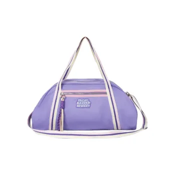 Hatini Fabric Gym Bag Sports Backpack Camping Bag Travel Bag Large Size Unisex Purple