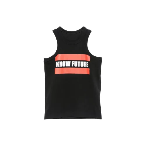 Sacai Tank Tops Unisex Black