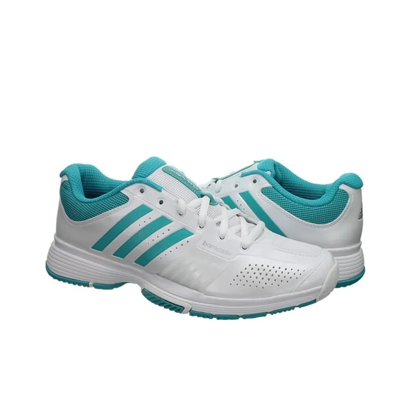 Adidas Adipower Barricade White Green Women's-2