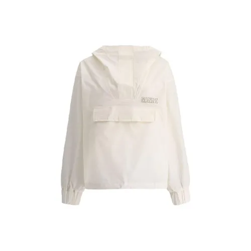 GANNI Jackets Women's White