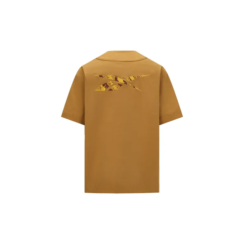 Reebok CNY Collection Baseball Jacket Unisex Moss Yellow-1