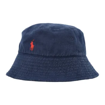 Polo Ralph Lauren Embroidered logo Linen Bucket Hat