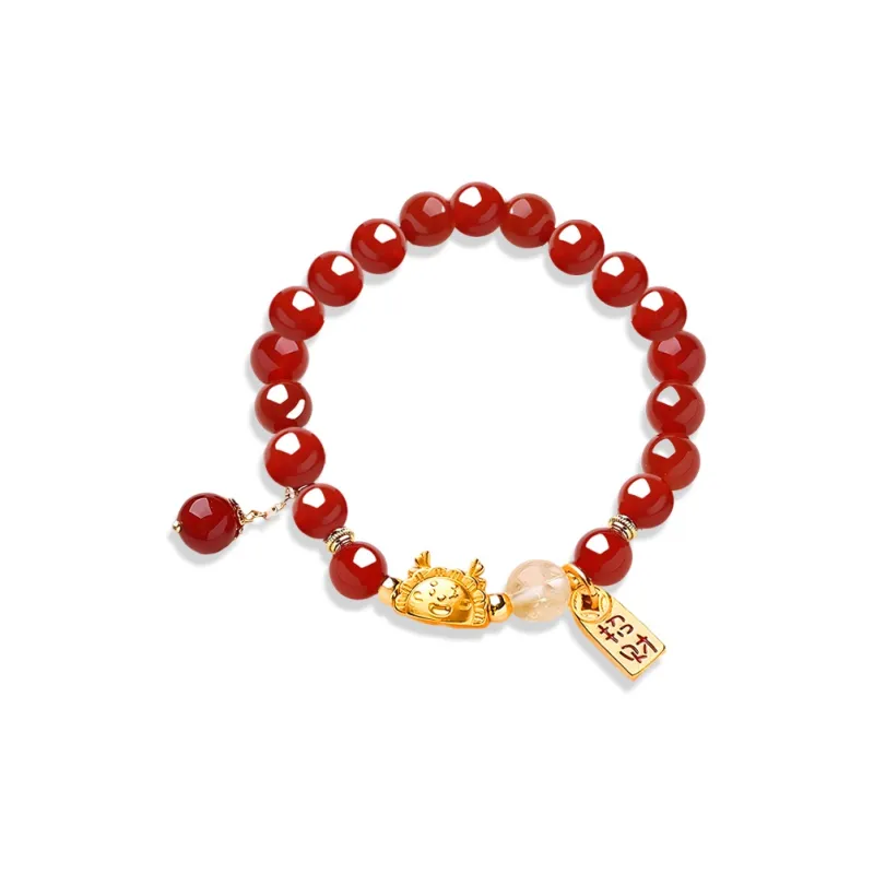 Shiban Agate Jade Bracelets Unisex-4