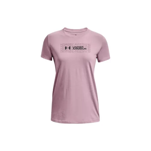 Under Armour T-Shirts Women's Lead Gray Purple