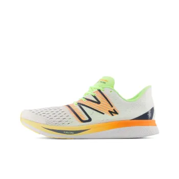 New Balance FuelCell SuperComp Pacer Cushioned Slip-Resistant Low-Top Running Shoes Unisex White Orange