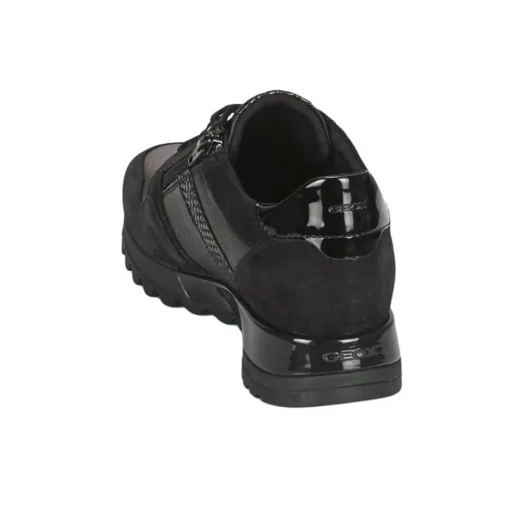 GEOX Low Top Casual Shoes Women's Black-5