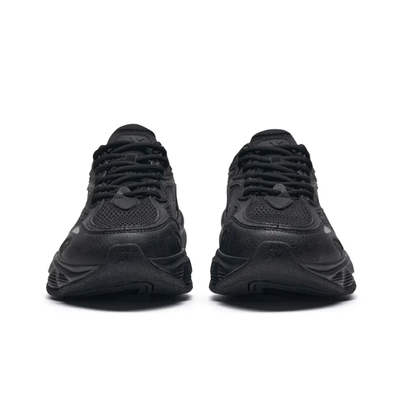 XTEP Nomadic Coverage Low Top Casual Shoes Men's Black-5
