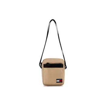 Tommy Hilfiger Polyester Crossbody Bag Medium Size Men's Khaki