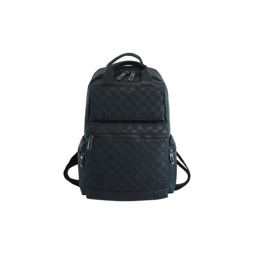 ALNI BITTON PU Backpack Regular Men's Black/Khaki/Brown