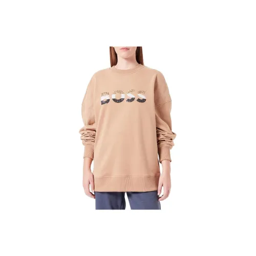 HUGO BOSS Sweatshirts Women's Medium Beige