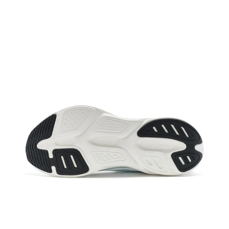 XTEP Wear Resistant Low Top Running Shoes Men's Sail White/Sky Blue/Black-6