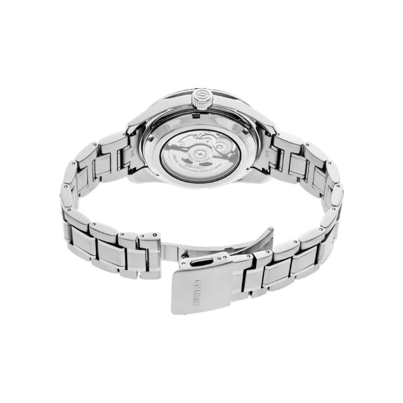 SEIKO Automatic Mechanical Movement Stainless Steel Strap Watch Men's Watch Green Dial-1