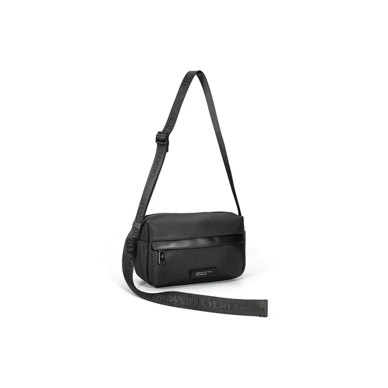 LUCKY DIAMOND Nylon Shoulder Bag, Crossbody Bag Regular Unisex Black-3